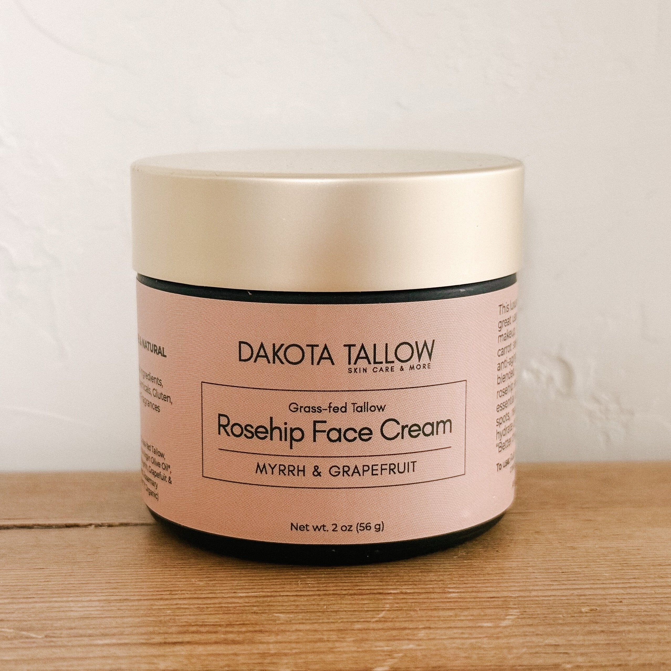 Myrrh & Grapefruit Rosehip Facial Cream – Dakota Tallow