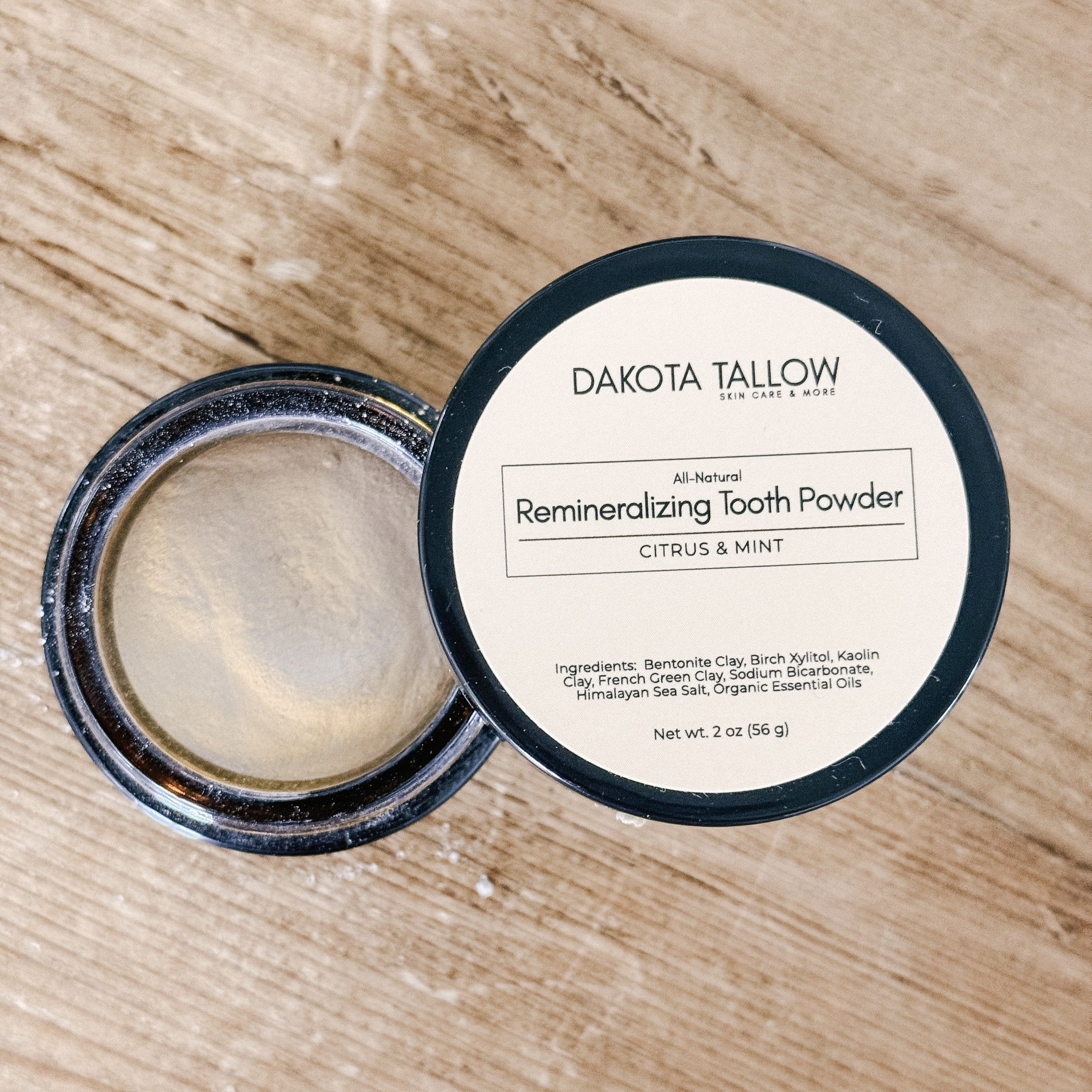 Remineralizing Tooth Powder – Dakota Tallow